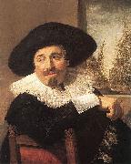 Frans Hals Portrait of Isaak Abrahamsz Massa oil painting